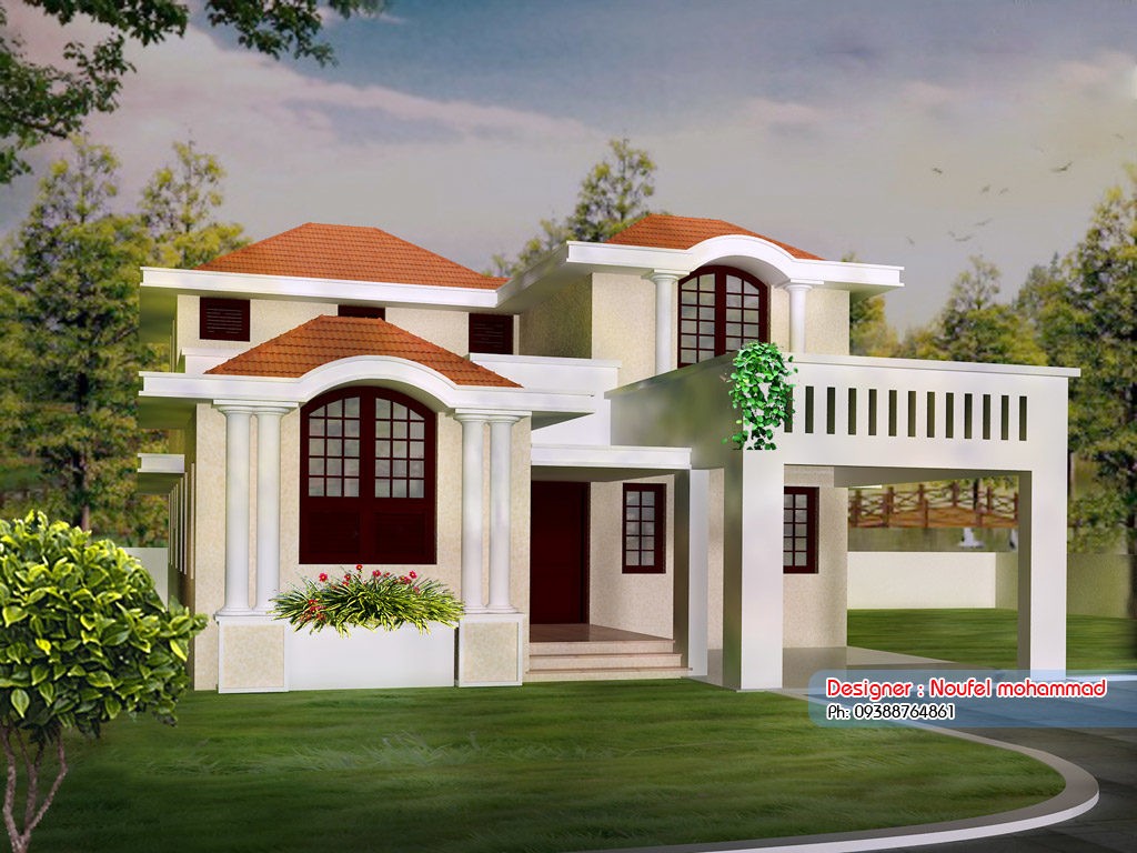 1900 Square Feet 3 Bedroom House Design and Plan