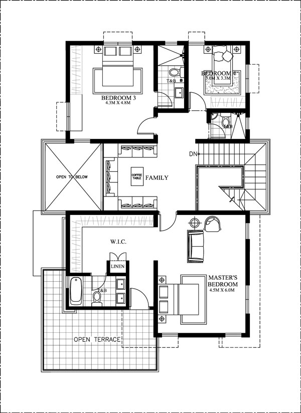 2800 Square Feet 5 Bedroom Contemporary Home Design and Elevation