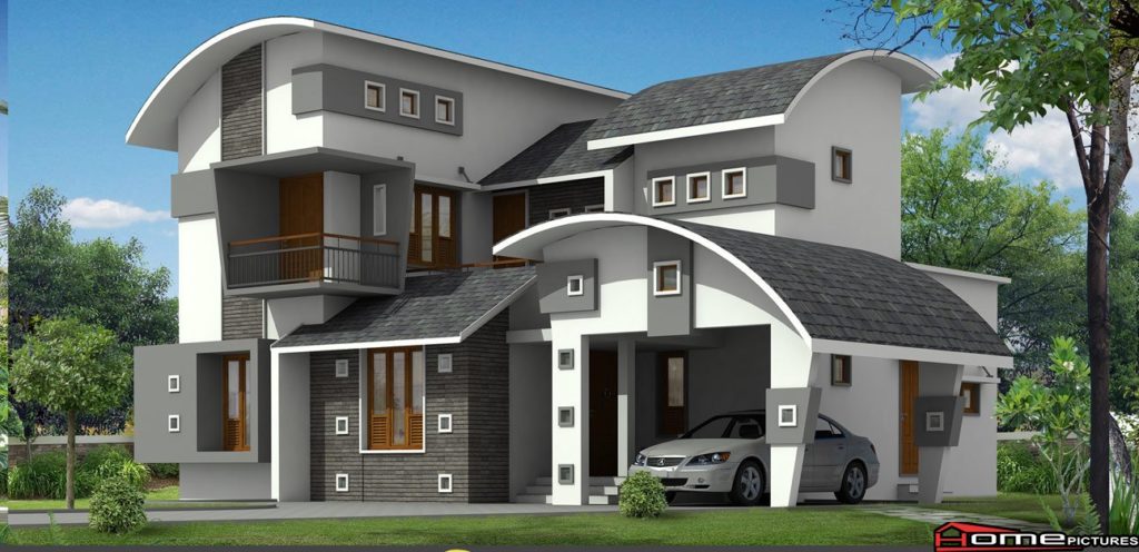 2377 Square Feet 4 Bedroom Modern Contemporary Home Design and Plan