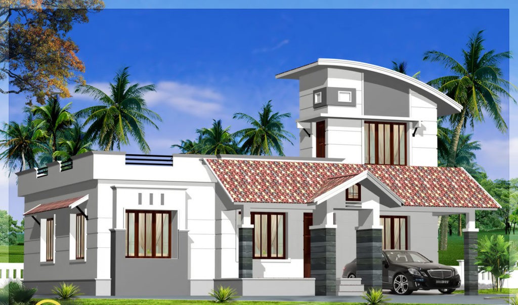 1200 Square Feet 2 Bedroom Single Floor Budget Home Design