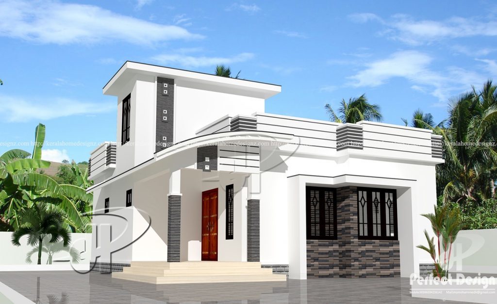 700 Square Feet 2 Bedroom Single Floor Low Budget Home Design and Plan