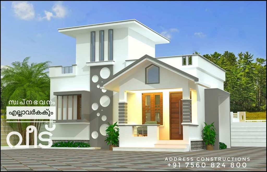 610 Square Feet 2 Bedroom Low Budget Beautiful Home Design