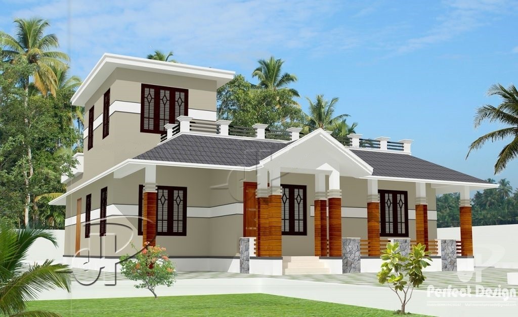 2 BHK Single Floor Traditional Kerala Style 1130 Square Feet Home And Plan Home Pictures