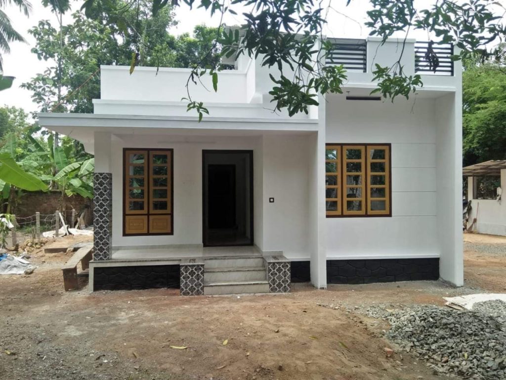 700 square feet 2 bedroom single floor low budget beautiful house and plan