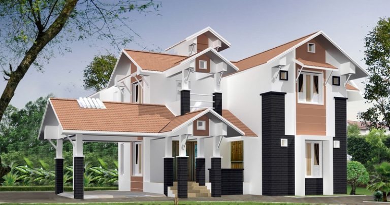 2800 Square Feet 4 Bedroom Kerala House Design And Plan