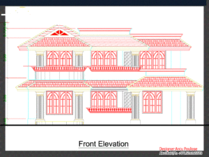 2430 Square Feet 4 Bedroom Double Floor Home Design and Plan
