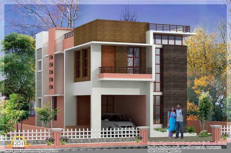 1850 Square Feet 4 Bedroom New Modern Kerala Home Design and Plan