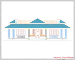 1390 Square Feet 3 Bedroom Single Floor Home Design and Plan