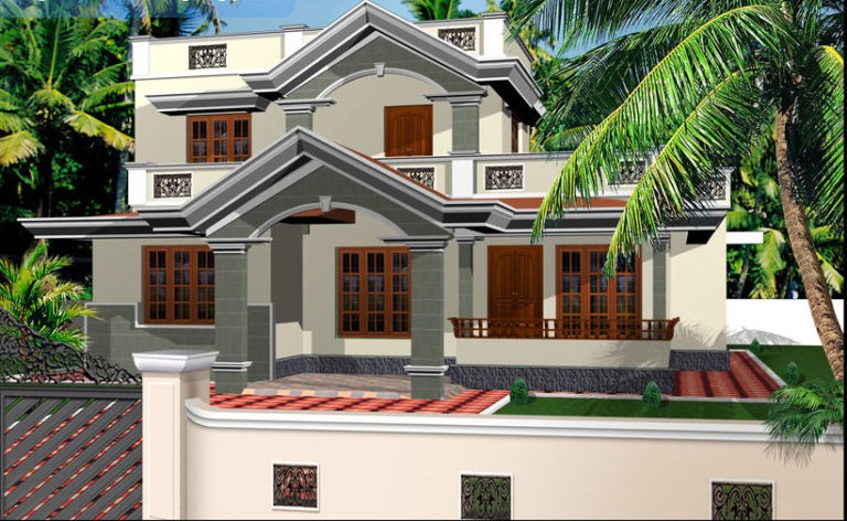 1500 Square Feet 3 Bedroom Low Budget Kerala Home Design and Plan
