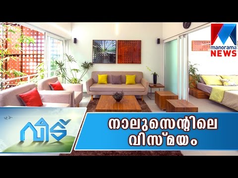 2200 Square Feet Low Budget Kerala style Contemporary Home Design at 4 Cent Land