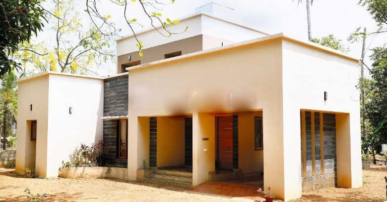 1452 Square Feet 3 Bedroom Contemporary Home Design and Plan
