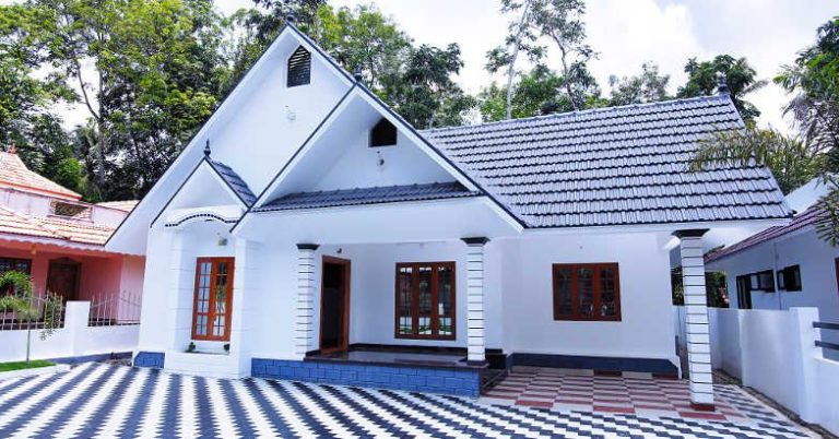 1500 Square Feet 3 Bedroom Low Budget Home Design and Plan Cost For 23 Lacks