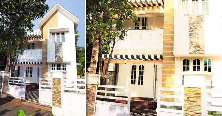 1232 Square Feet 3 Bedroom Double Floor Low Budget Home Design and Plan at 4 Cent Plot Cost For 18 Lacks