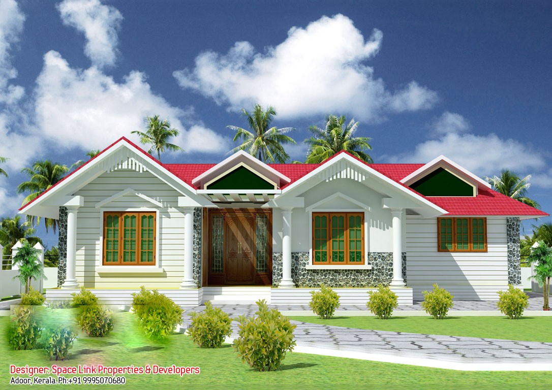 1070 Square Feet 3 Bedroom Low Budget Kerala Style Amazing Home Design and Plan