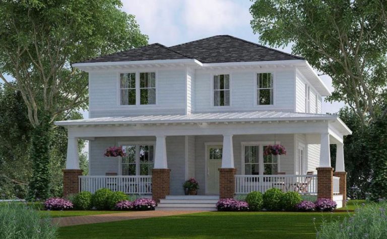 2367 Square Feet 5 Bedroom Double Floor Home Design and Plan