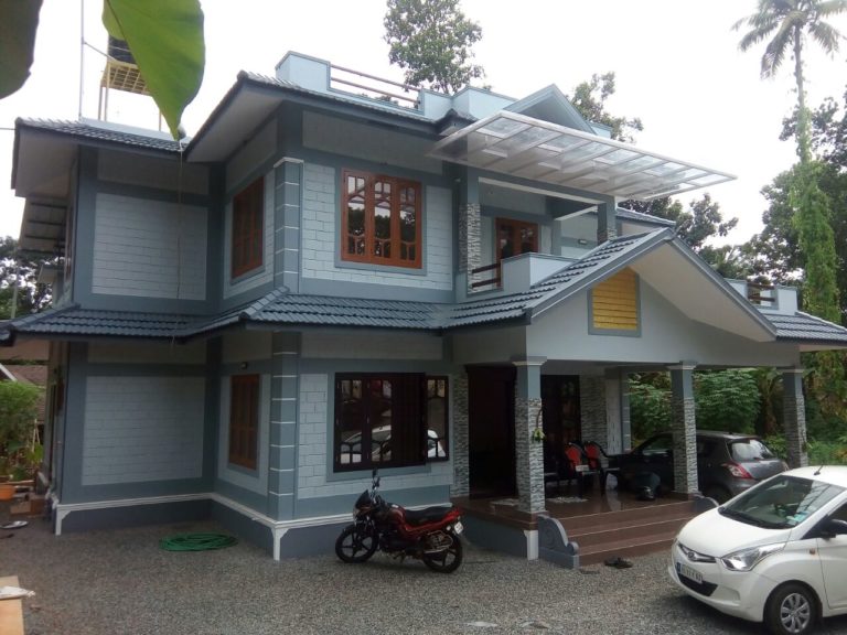 1950 Square Feet 4 Bedroom Amazing Double Floor Home Design