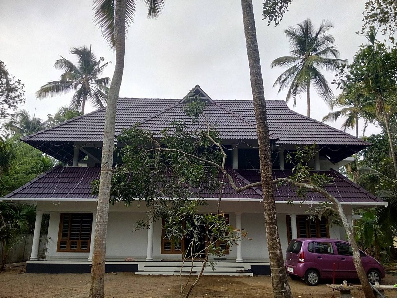 2232 Square Feet 4 Bedroom Double Floor Traditional Style Kerala Home Design and Plan