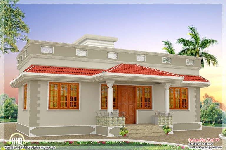 1000 Square Feet 3 Bedroom Low Budget Beautiful Single Floor Home Design
