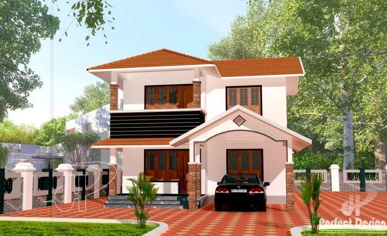 1639 Square Feet 4 Bedroom Beautiful Double Floor Modern Home Design and Plan