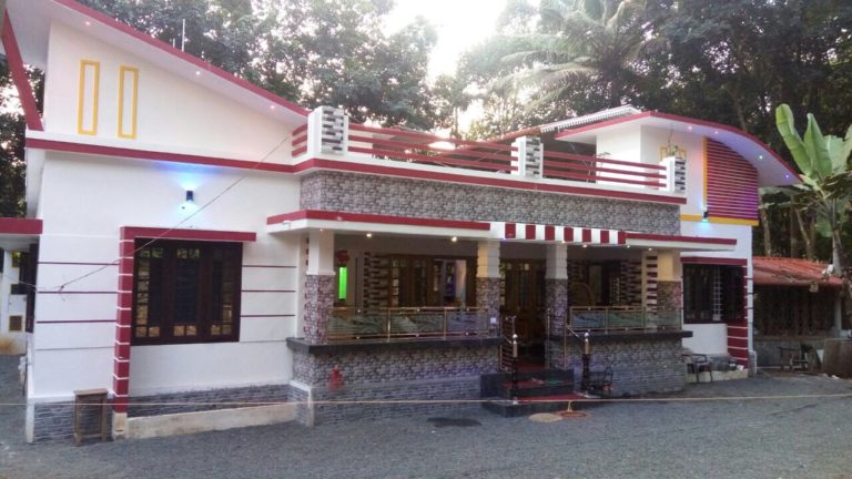 1321 Square Feet 3 Bedroom Single Floor Modern Home Design