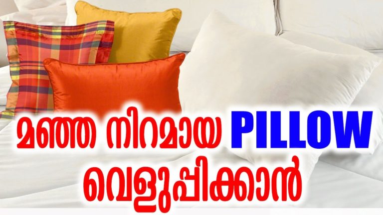 The Best Way to Clean Your Pillows-malyalam video