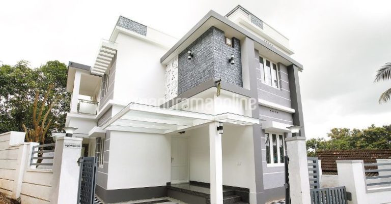 1400 Square Feet 3 Bedroom Double Floor Modern Home Design and Plan