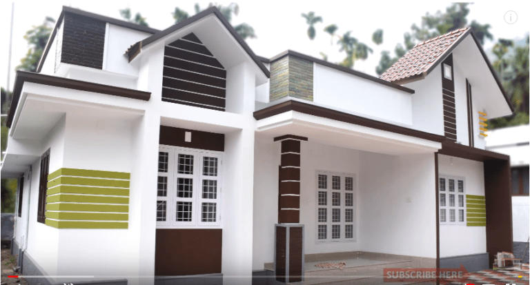 8 Cent Plot and 1450 Square Feet 3 Bedroom Home For Sale in Chalakudy,Thrissur