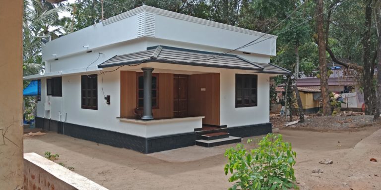 860 Square Feet 3 Bedroom Low Budget Home Design and Plan