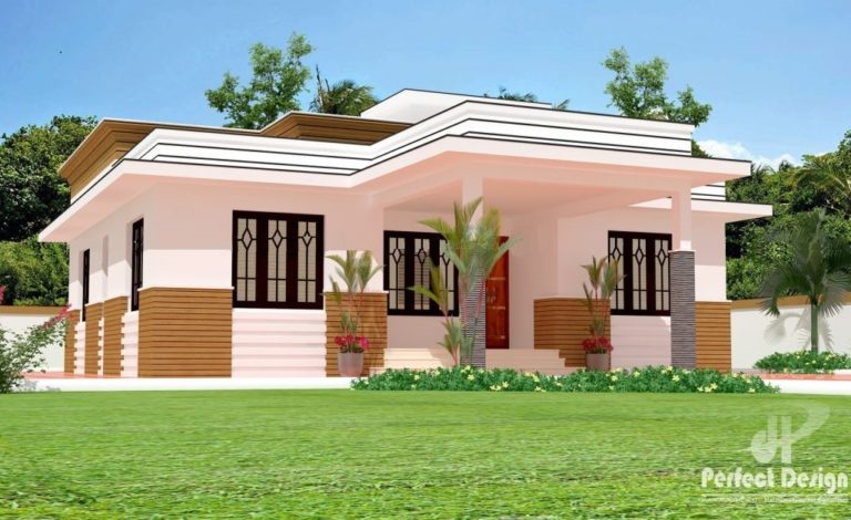 1150 Square Feet 3 Bedroom Contemporary Modern Home Design and Plan