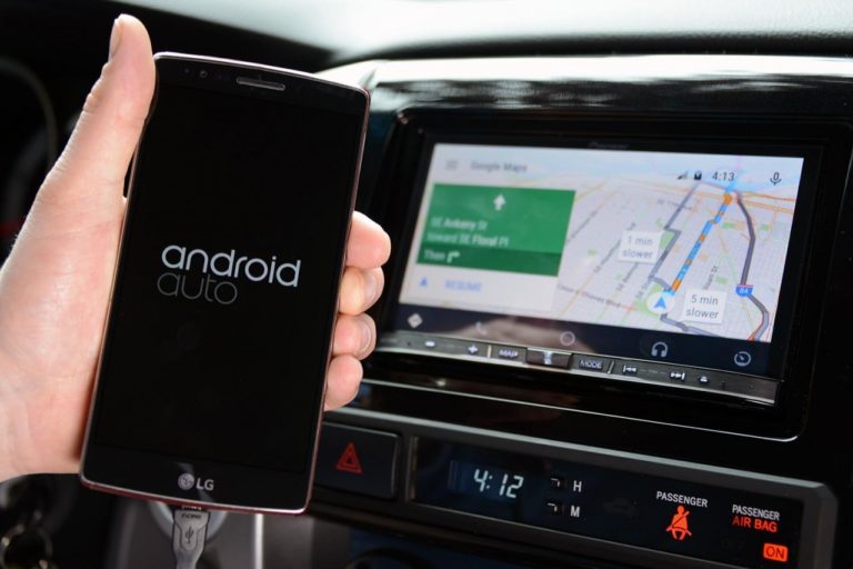 Google voice controle application Android Auto
