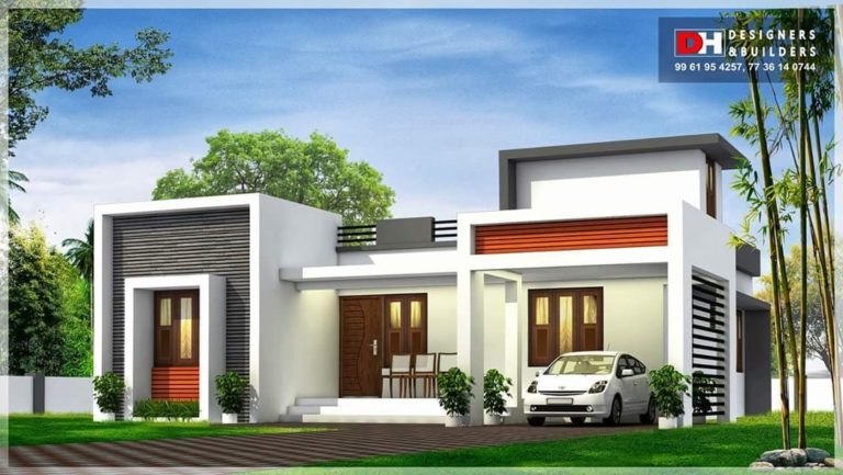 850 Square Feet 2 Bedroom Contemporary Modern Home Design and Plan