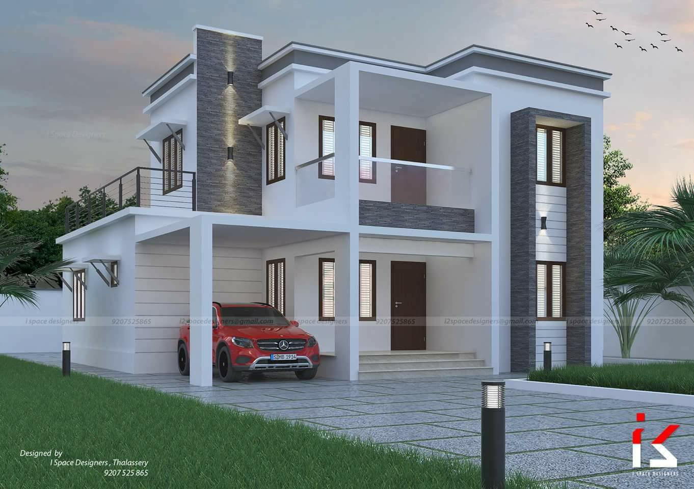 Modern Contemporary Two Story Beautiful Home Design and Plan ...