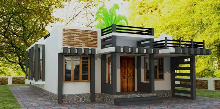 1155 Square Feet 3 Bedroom Low Budget Home Design and Plan