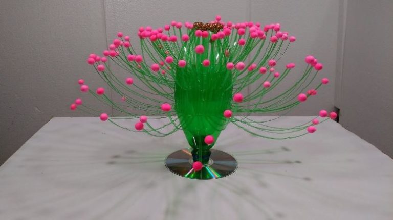 Plastic Bottle Vase