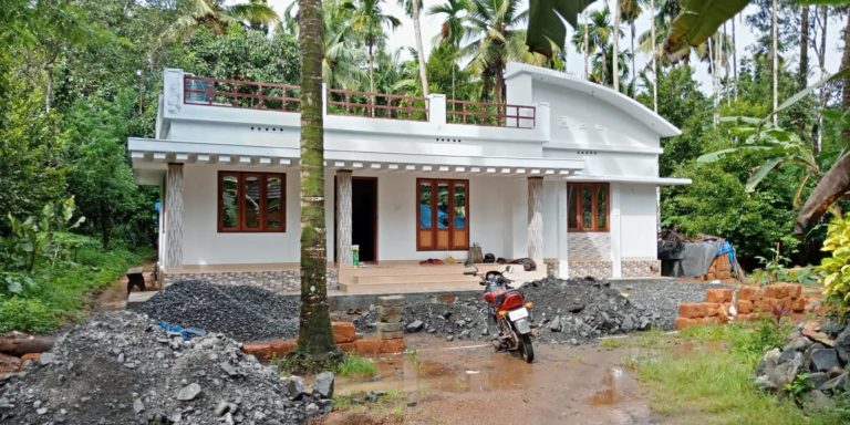 1100 Square Feet 3 Bedroom Single Floor Budget Home Design and Plan