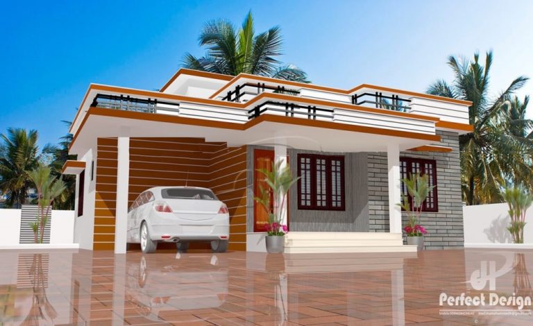 893 Square Feet 2 Bedroom Contemporary Modern Home Design and Plan