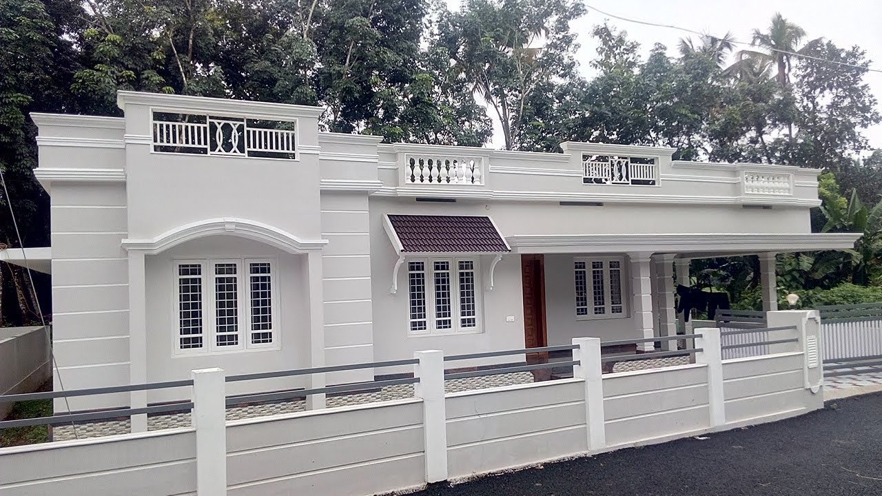 6 Cent and 1300 Square Feet 3 Bhk Beautiful Single Floor Home For Sale