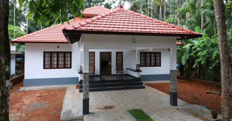 1500 Square Feet 3 Bedroom Traditional Kerala Style Single Floor Budget Home Design and Plan