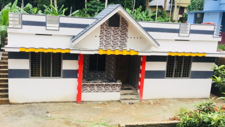 3.5 Cent Plot and 1000 Square Feet 3 BHK House For Sale