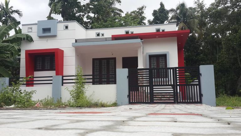 1133 Square Feet 3 Bedroom Single Floor Modern House with Plan