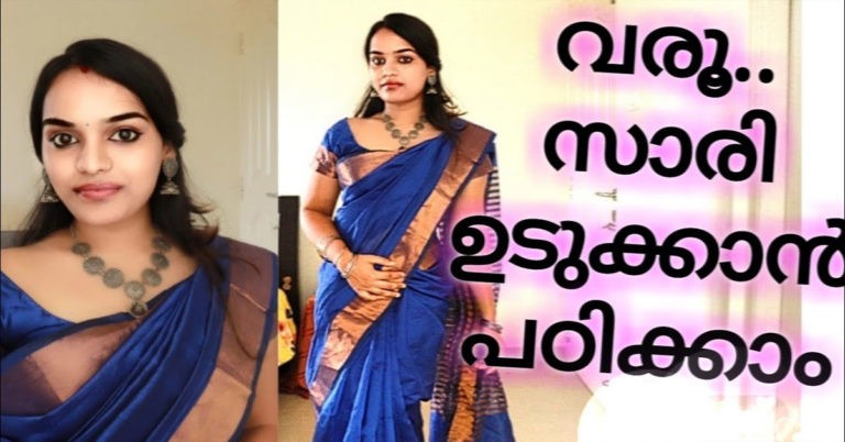 Saree draping tutorial