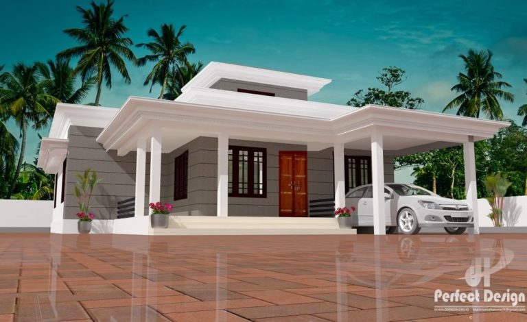 1161 Square Feet 3 Bedroom Single Floor Modern Beautiful Home Design and Plan