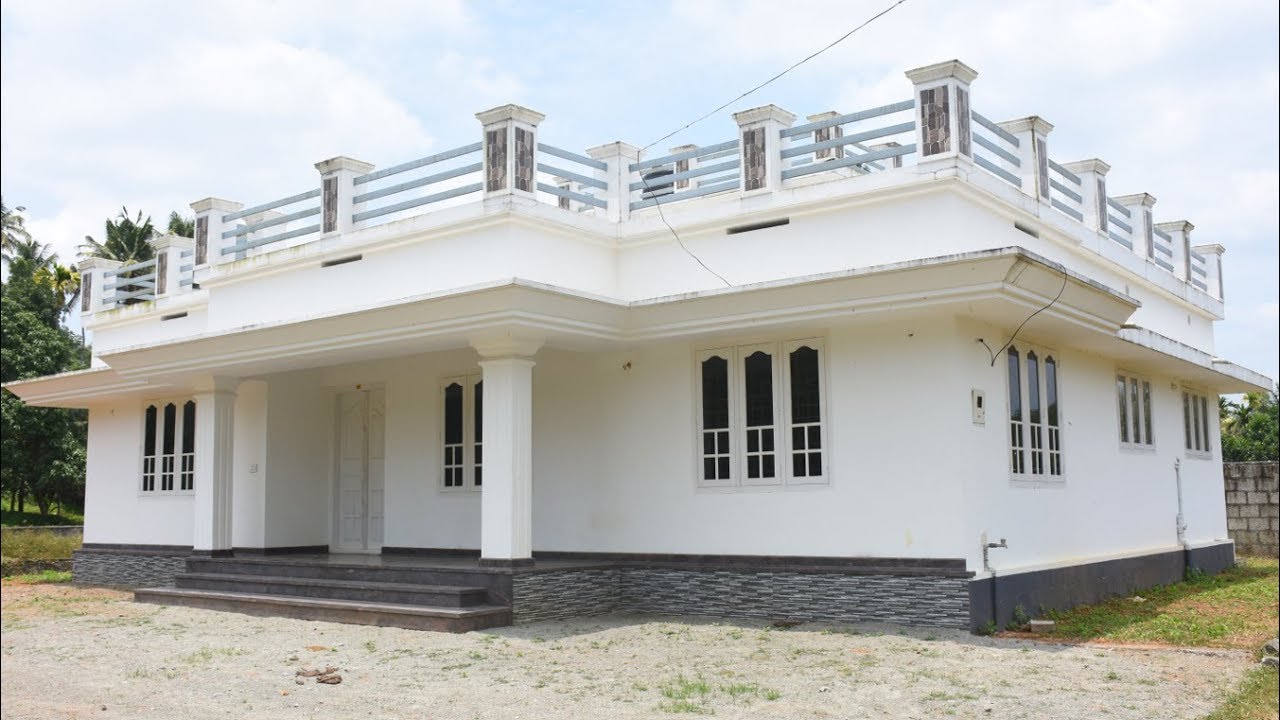8 Cent Plot and 1500 Square Feet 3 bhk Single Floor House For Sale