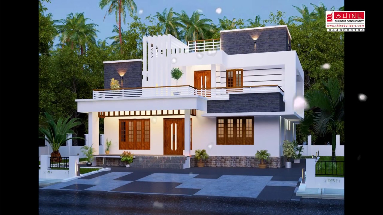 1890 Square Feet 3 Bedroom Double Floor modern Beautiful Home Design and Plan