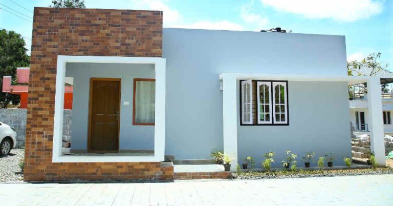 450 Square Feet Single Bedroom Low Budget House For 6 Lack Rupees at Thekkady