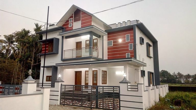 Beautiful and Mix Roof Double Floor 1800 Sq Ft 4 BHK Home at 4 Cent Plot