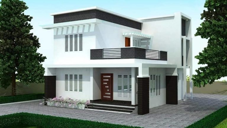 1395 Square Feet 3 Bedroom Contemporary Style Modern Home and Plan