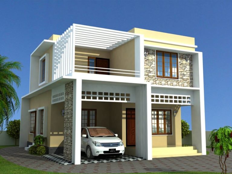 1488 Square Feet 3 Bedroom Contemporary Style 3 BHK home