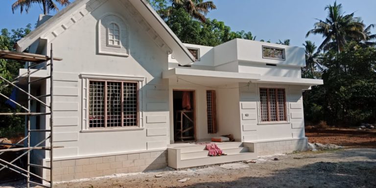 1162 Square Feet 3 Bedroom Low Budget Single Floor Modern House and Plan