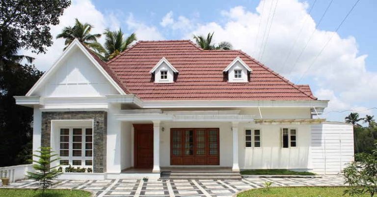 2092 Square Feet Colonial and Traditional Style Double Floor 3 Bedroom Home and Plan